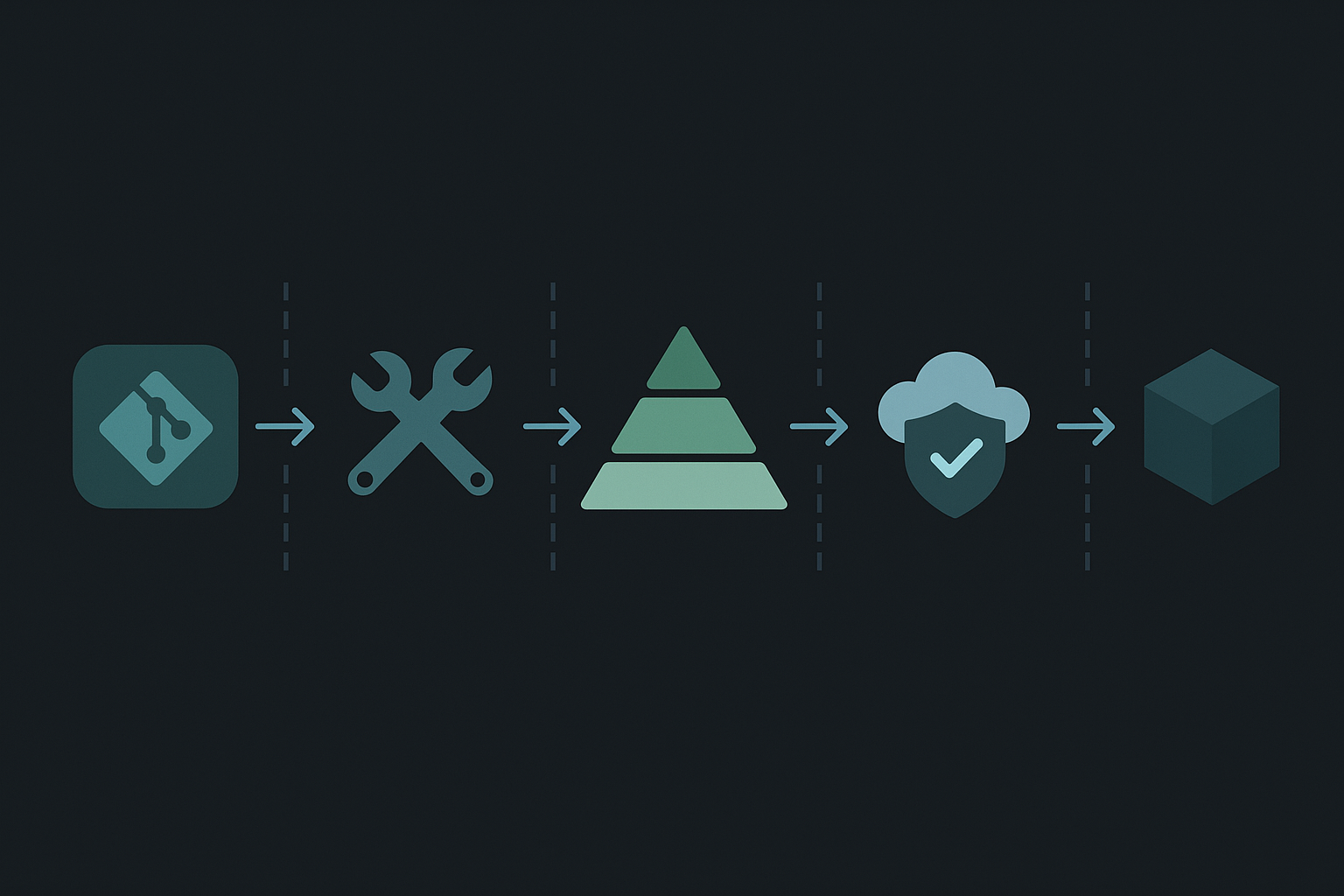 CI/CD-Pipelines mit Quality Gates nach der Testpyramide